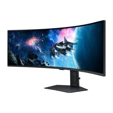 Samsung Monitor Gaming Curvo Odyssey G9 LS49CG954EUXEN 49" Dual QHD 5120x1440 240Hz 1ms VA HDR1000 FreeSync Premium Pro 1000R Ajuste en Altura Negro